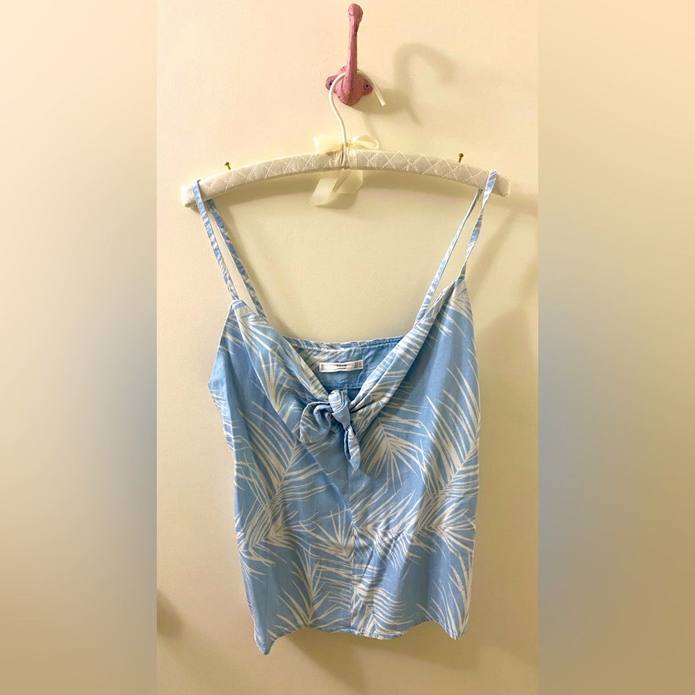 Mango Tropical Leaves Cami
